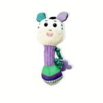 1Pc Cekcek Youngsters Handheld Stick Plush Doll Toy, Polyester Fiber, Interactive Puzzle Bed Bell, Fun Ringing Bell For Youngsters, Ideal Birthday/Christmas/New Year/Thanksgiving Gift - Image 9