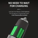 1Pc/2Pcs, Gravity-Activated Electric Salt And Pepper Grinder, Automatic Pepper Mill With Sea Salt And Black Peppercorn Grinding, Tilted Auto Grind, Battery Powered, Adjustable Coarseness, Large Capacity Hopper, Easy To Clean, One-Hand Operation, Kitchen Essential, Led Light Included, Creative Gift - Image 16