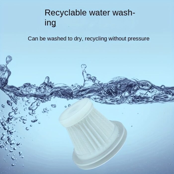2/3/5Pcs Washable Filter For Wireless Car Vacuum Cleaner, Reusable Portable Vacuum Cleaner Filter, Accessories For Vacuum Cleaner - Image 8