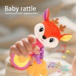 1Pc Cekcek Youngsters Handheld Stick Plush Doll Toy, Polyester Fiber, Interactive Puzzle Bed Bell, Fun Ringing Bell For Youngsters, Ideal Birthday/Christmas/New Year/Thanksgiving Gift - Image 12