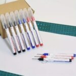 1/3Pcs/Set Long Head Markers Bathroom Woodworking Decoration Multi-Purpose Deep Hole Marker Pens Red/Black/Blue/Green Ink Oil Markers Pens Waterproof Multi-Purpose Deep Hole Marker Pen - Image 2