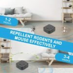 1/2Pcs Set Of Soundwave Technology Insect Repellent, Indoor Electronic Plug-In Insect Repellent, Usb Direct Plug-In, Large Coverage Range, Effectively Against Mosquitoes, Spiders, Mice, Ants, Insects, Cockroaches, Rodents, No Battery Required - Image 9