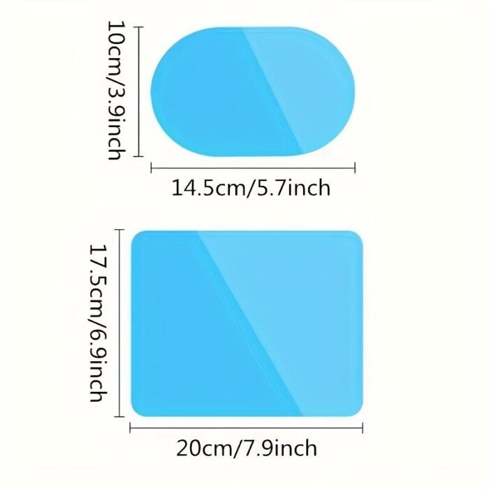 2Pcs Car Anti-Rain Clear Film For Rear Lenses - Protection Nozzle Waterproof Film - Car Sticker Fittings - 100X145Mm (9.91X14.48Cm) - Image 4