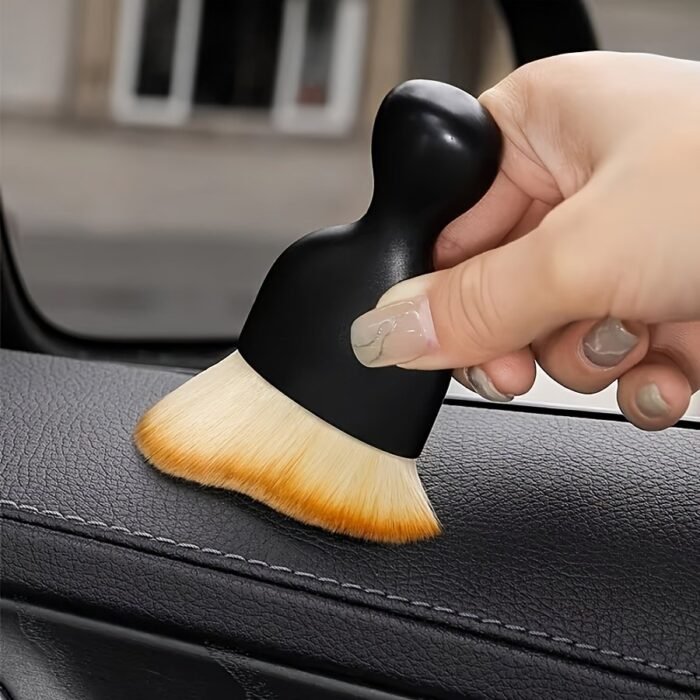 Ultra-Soft Car Cleaning Brush - Gentle Bristles, Ideal For Efficient Interior Maintenance And Dusting Of Tight Spaces, Essential Tool For Perfect Vehicle Care - Image 6