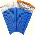 20 Pack Of Professional Synthetic Brushes For Oil, Acrylic, And Watercolor Painting - High-Quality Wooden Handles, Suitable For Fine Art And Crafts - Image 3