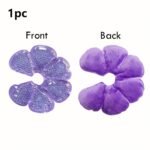 1Pc Reusable Hot & Cold Breast Relax Pad - Blue Pvc Gel-Filled Breastfeeding Comfort For Moms, Front & Back Design For Enhanced Support, Nursing Accessories | Personal Comfort Item | Textured Surface - Image 4