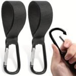 2Pcs Stroller Hooks, Adjustable Universal Hooks, Shopping Bag Storage Hooks, Bicycle, Motorcycle Hooks Universal Hooks
