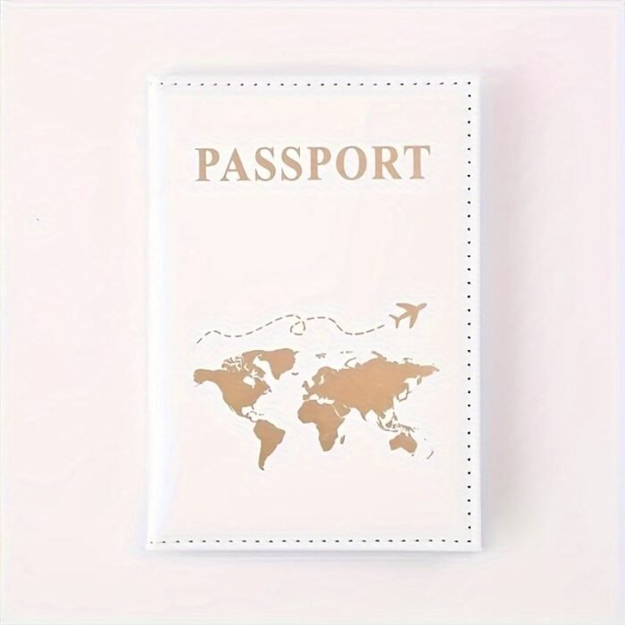 1Pc/2Pcs/4Pcs Couple Passport Bag Travel Passport Protective Case Solid Color Minimalist Id Protective Case Travel Wallet Multi-Functional Passport Holde - Image 13