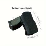 Car Wax Repair Pad - Black Gloss Coating, Tire Shine & Polishing, Single Maintenance Pad For Enhanced Thickness, Plastic Renewal Anti-Aging Tool, Auto Detailing Pad | Ergonomic Grip Design | Plastic Surface Treatment - Image 4