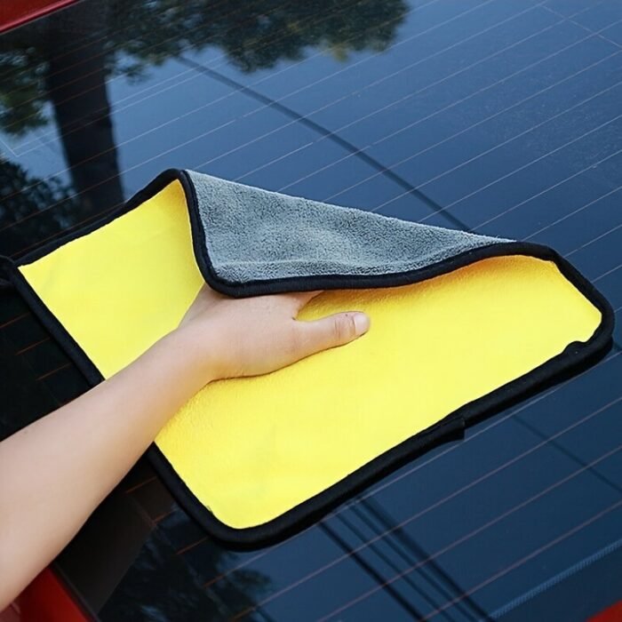 1/5/10Pcs Extra Soft Car Wash Microfiber Towel, Car Cleaning Drying Cloth Car Care Cloth Detailing Car Wash Towel Never Scrat - Image 1
