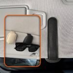 1Pcs Universal Sun Visor Glasses 1Pc Universal Car Sun Visor Glasses Clip, Pu Material, Auto Eyeglasses Holder, Vehicle Interior Accessories, Eyewear Storage Bracket - Image 8