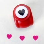 1Pc Mini Cute Heart-Shaped Paper Punch, Manual Handheld Embossing Tool For Diy Crafts, Plastic Material, Uncharged, No Battery Required - Image 7