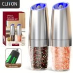 1Pc/2Pcs, Gravity-Activated Electric Salt And Pepper Grinder, Automatic Pepper Mill With Sea Salt And Black Peppercorn Grinding, Tilted Auto Grind, Battery Powered, Adjustable Coarseness, Large Capacity Hopper, Easy To Clean, One-Hand Operation, Kitchen Essential, Led Light Included, Creative Gift - Image 23