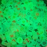 100/200/500Pcs Luminous Letter Beads Can Be Used As Bracelets, Necklaces, Rings, And Diy Various Beautiful Accessories (4 * 7Mm)