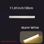 1Pc Magnetic Motion Sensor Led Light For Cabinets & Rvs - Usb Rechargeable, 10.01Cm To 50.01Cm Adjustable Range, White & Warm Light, No-Drill Installation, Ideal For Kitchen, Wardrobe, Bedroom, And Corridor Lighting, Cabinet Lighting | Sleek Led Light | Usb Rechargeable Light Rv Interior Lighting - Image 15