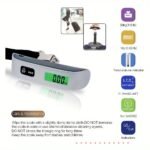 A Tool For Measuring The Weight Of Luggage When Traveling, With A Portable Digital Lcd Display, Capable Of Weighing Up To 110Lb/50Kg. - Image 10