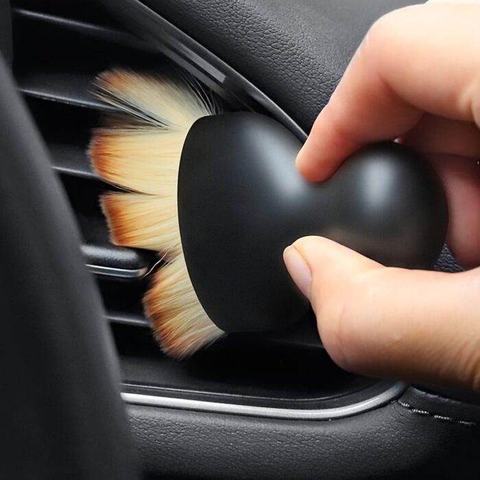 Car Interior Soft Bristle Brush, Dust Brush Car Wash Tool Car Interior Air Conditioner Vent Cleaning Brush Dust Removal Artifact - Image 5