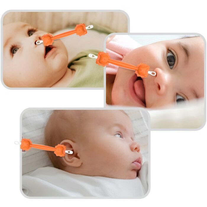 2-In-1 Nose & Ear Cleaner - Gentle Booger Remover And Snot Extractor, Safe For 0-6 Years, Durable Pp Material - Image 11