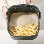 50Pcs Square Air Fryer Parchment Paper Liners, Oil-Proof, Water-Resistant, Non-Stick, Easy Cleanup, Microwave & Oven Safe, Ideal For Baking, Roasting, With Commercial Kitchen Supplies, Cooking Liner | Nonstick Liner | Waterresistant Material, Air Fryer Liners - Image 6