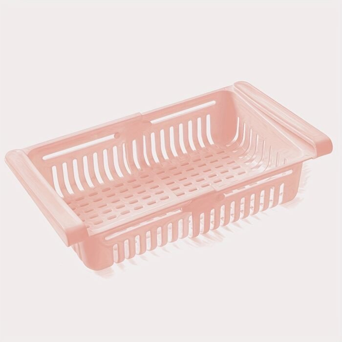 1Pc Refrigerator Multifunctional Layered Refrigerator Shelves Fresh Divider Shelf Kitchen Refrigerator Storage - Image 3