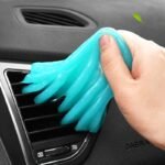 1Pc Car Interior Dust Remover Gel - Blue Jelly Cleaning Magic For Car Vents, Keyboard & More - Easy-To-Use Auto Cleaning Accessory, Ideal Gift For Men, Car Cleaning Accessories - Image 5