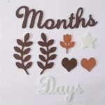 1 Set Non-Woven Fabric Milestone Cards, Milestone Marker Cards, Cute Growth Record Cards - Image 13