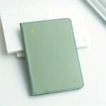 1Pc Slim Faux Leather Passport Holder, Rfid Blocking, Lightweight, Foldable, Travel Wallet With Vaccine Card Pocket, Dry Clean, Basic Style For Vacation Essentials - Image 7