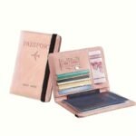 1Pc Stylish Rfid Passport Holder With Multi-Functional Travel Wallet And Cute Card Holder - Image 9