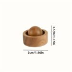Elegant Wooden Aroma Diffuser, Rotating Design For Car Interior & Bedroom, Non-Flammable, Perfect Gift Idea - Enhances Air Quality With Fragrance, Home Fragrance - Image 5