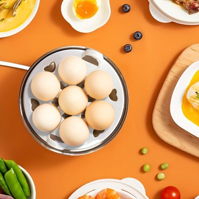 1Pc Egg Cooker Boiled Egg Cooker Round Egg Cooker Rings Breakfast Maker Egg Boiler Protein Breakfast Hard Boiled Egg Cooker Hard Boiled Eggs Egg Holder Forboiled Eggs Egg Boiler For Hardboiled Eggs Egg Steamer Forhard Boiled Eggs - Image 21