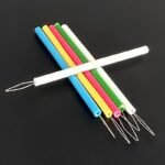 5Pcs Set Of Plastic Needle Threaders - Sewing Machine Thread Assistant, Bead Threading Tool, Diy Craft Accessories, Elderly Assistance Equipment - Image 6