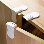 Looktosee 5-Pack Safety Cabinet Locks, Abs Material, Phthalate-Free, Easy Install No-Drill, Strong Adhesive, For Drawers, Cabinets, Fridge, Proofing, Ideal Gift For Holidays - Image 2