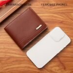 1Pc Men'S Pu Leather Wallet, Large Capacity Vintage Wallet, Ideal Gift For Dad Or Grandpa - Image 6
