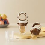 1Pc Youngsters Fruit & Vegetable Feeder With Silicone Mesh, Cartoon Lion Fresh Food Feeder Soothing Item, Juice Feeding Teething Utensils - Image 22