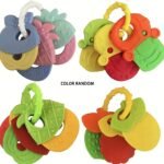 Fruity Teething Toys For Babies: Abs Resin, Color Random, Suitable For Ages 0-3 - Image 2