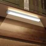 1Pc Rv Indoor Motion Sensor Cabinet Light, Rv Lighting For Wardrobe, Corridor, Hallway, Storage Locker, Bedside Lighting, Under Counter Night Light With Wireless Magnetic Usb Rechargeable Battery Powered, Suitable For Closet, Cupboard, Staircase And Shelf Decoration - 9.91Cm, 20.07Cm Or 29.97Cm Rv Interior Lighting - Image 4