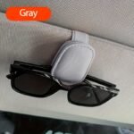 1Pcs Universal Sun Visor Glasses 1Pc Universal Car Sun Visor Glasses Clip, Pu Material, Auto Eyeglasses Holder, Vehicle Interior Accessories, Eyewear Storage Bracket - Image 9