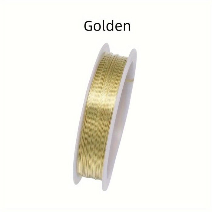 1 Roll 0.2/0.3/0.4/0.5/0.6/0.7/0.8/1Mm Sturdy Copper Wire Beading Wire For Bracelet Necklace Diy Jewelry Making Accessories - Image 10