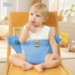 1Pc Children'S Dining Safety Belt For High Chairs, Foldable And Adjustable Buckle Design, Protective Gear For Babies Aged 0-3 Years During Travel, Outings, And Family Meals - Image 14