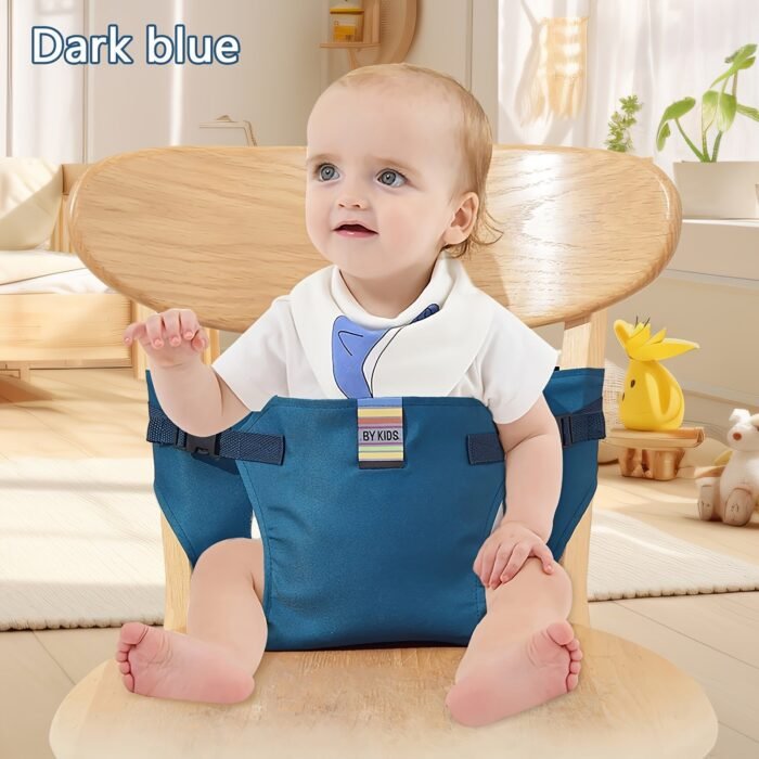 1Pc Children'S Dining Safety Belt For High Chairs, Foldable And Adjustable Buckle Design, Protective Gear For Babies Aged 0-3 Years During Travel, Outings, And Family Meals - Image 18