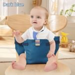 1Pc Children'S Dining Safety Belt For High Chairs, Foldable And Adjustable Buckle Design, Protective Gear For Babies Aged 0-3 Years During Travel, Outings, And Family Meals - Image 17