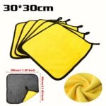 1/5/10Pcs Extra Soft Car Wash Microfiber Towel, Car Cleaning Drying Cloth Car Care Cloth Detailing Car Wash Towel Never Scrat - Image 4