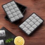 Silicone Ice Cube Trays, With Each Tray Easily Release 15 Cubes Of Ice, Non-Bpafree, Reusable, Suitable For Refrigerator, Beverages, Chocolate, Juice - Image 4