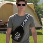 Men'S Small Chest Bag Fashion Crossbody Bag Casual Sling Bag For Travelling Hiking Lightweight Small Sport Waist Bag - Image 2