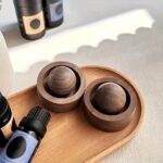 Elegant Wooden Aroma Diffuser, Rotating Design For Car Interior & Bedroom, Non-Flammable, Perfect Gift Idea - Enhances Air Quality With Fragrance, Home Fragrance - Image 17