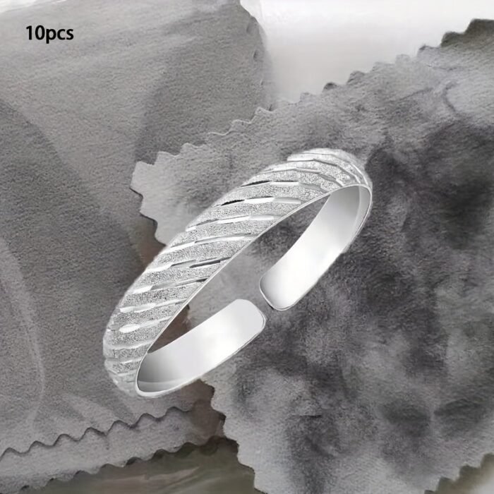 10Pcs Polishing Cloth For Jewelry Care, Necklace Cleaning Cloth, Ring And Bracelet Silverware Wiping Cloth, Cleaning, Anti-Oxidation Polishing Rag - Image 10