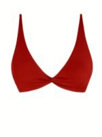 New Arrival Women'S Bikini Top Sexy Swimsuit Push-Up Tie-Back Solid Color Versatile - Image 7