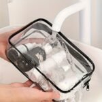 Medicine-Themed High Quality Pvc Zippered Cosmetic Bag For Women & Girls - Large Capacity Lightweight Travel Organizer, Easy Wipe-Clean Toiletry Bag With Fade-Resistant Design, Tsa-Approved For Daily Use & Trips, Toiletry Travel Bag - Image 4
