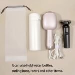 1Pc Clear Plastic Umbrella Storage Bag With Zipper - Waterproof, Durable, Portable Bag For Car, Travel, And Outdoor Use, 12.98X32.99Cm, Travel Essentials|Zippered Storage Bag|Durable Plastic - Image 10