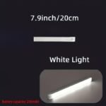 1Pc Magnetic Motion Sensor Led Light For Cabinets & Rvs - Usb Rechargeable, 10.01Cm To 50.01Cm Adjustable Range, White & Warm Light, No-Drill Installation, Ideal For Kitchen, Wardrobe, Bedroom, And Corridor Lighting, Cabinet Lighting | Sleek Led Light | Usb Rechargeable Light Rv Interior Lighting - Image 5